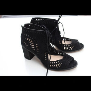 Vince Camuto cutout booties